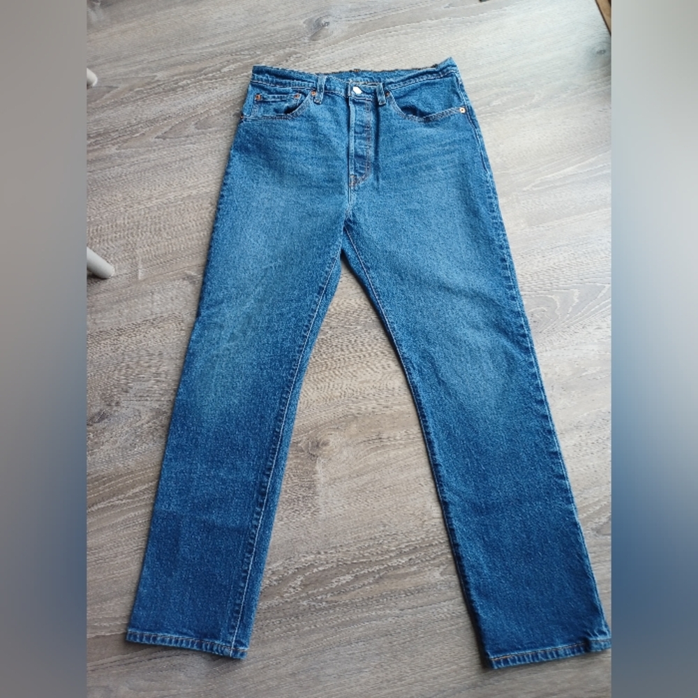 Levi's Classic 501 Button-fly Straight Leg Jeans